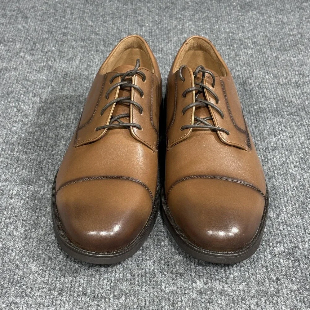 Cole Haan Shoes Mens Size 10 British Tan Bedford Cap Toe Oxford Grand 360 C40255